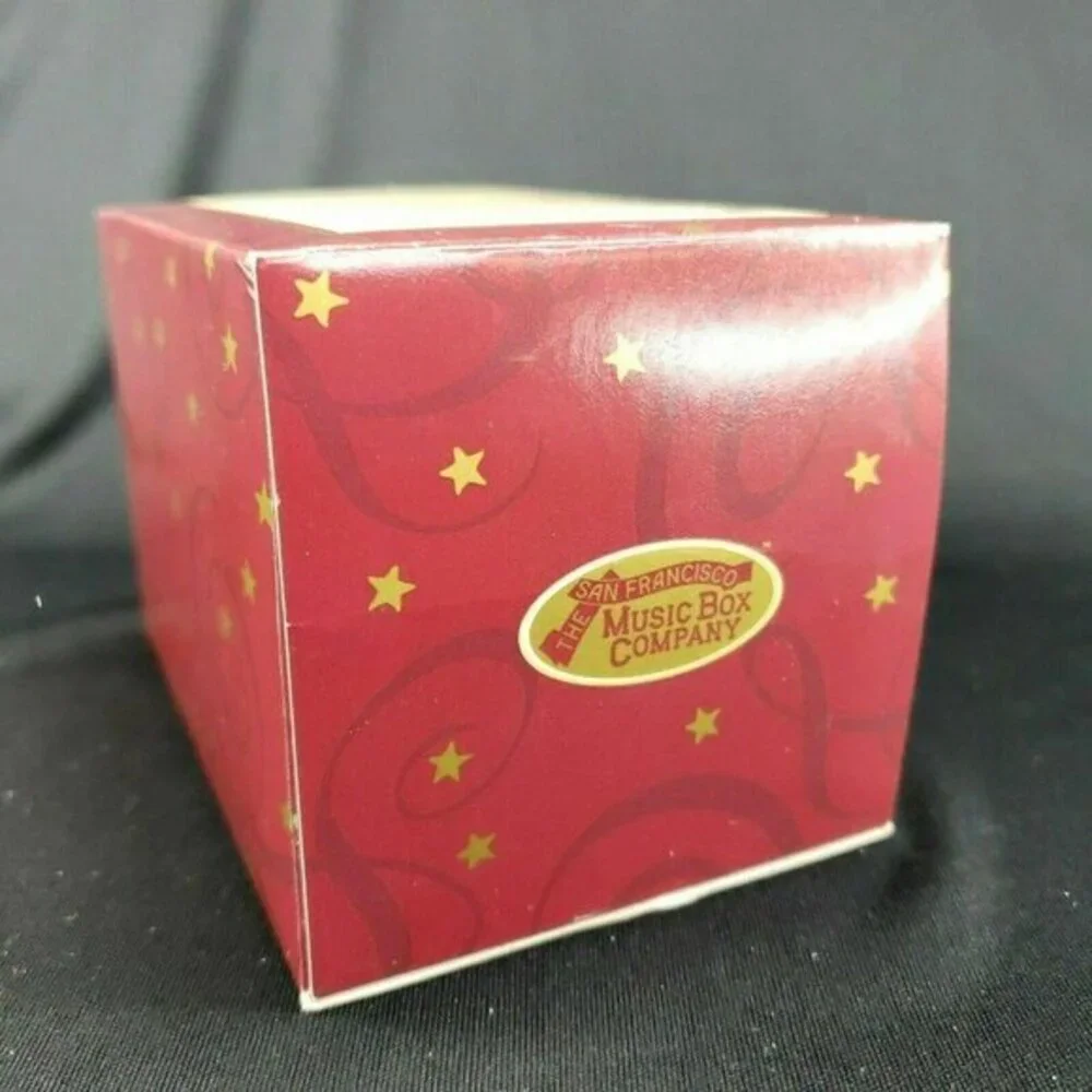 San Francisco Music Box Santa Ornament Christmas Medley Joan‎ Pilallis No Music